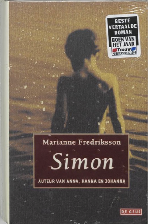 Simon – boekcover – Marianne Fredriksson – ISBN 9789052265292 – hardcover – als nieuw