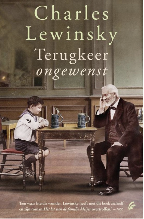 Terugkeer ongewenst – boekcover – Charles Lewinsky – ISBN 9789056724108 – hardcover – als nieuw