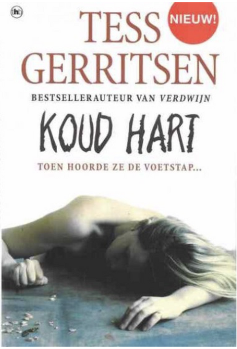 Koud hart – boekcover – Tess Gerritsen – ISBN 9789044322231 – paperback – als nieuw