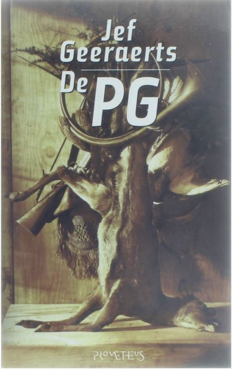 De PG – boekcover – Jef Geeraerts – ISBN 9789053336823 – paperback – als nieuw