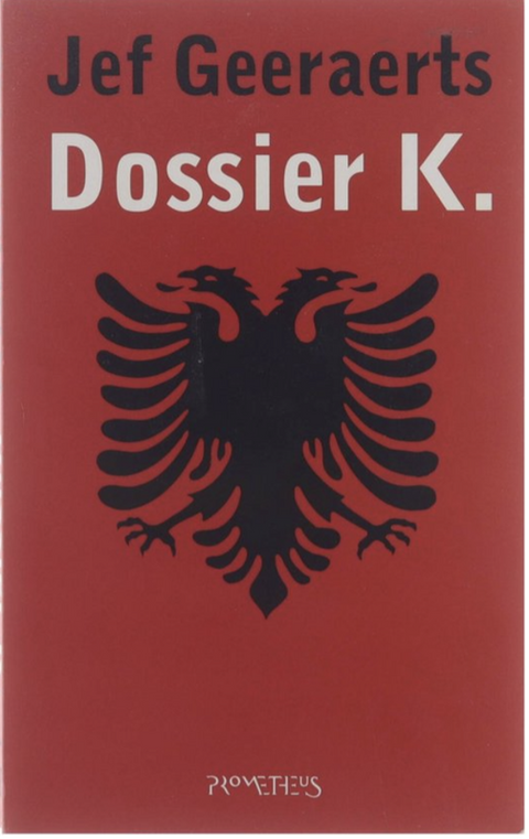 Dossier K  – boekcover – Jef Geeraerts – ISBN 9789044602104 – paperback – als nieuw