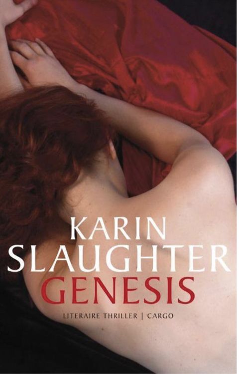 Genesis – boekcover – Karin Slaughter – ISBN 9789023441908 – paperback – als nieuw