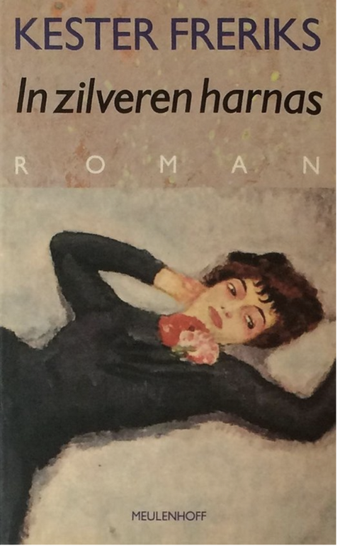In zilveren harnas – boekcover – Kester Freriks – ISBN 9789029042604 – paperback – als nieuw