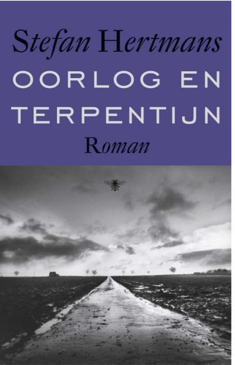 Oorlog en terpentijn – boekcover – Stefan Hertmans – ISBN 9789021440286 – hardcover – als nieuw