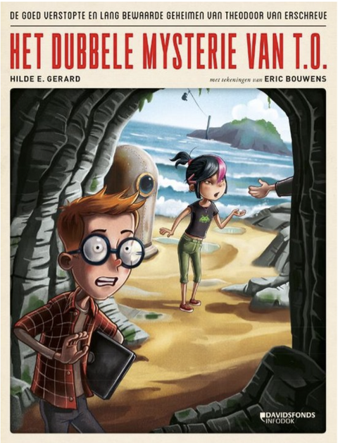 Het dubbele mysterie van T.O. – boekcover – Hilde E. Gerard – ISBN 9789059088160 – paperback – als nieuw
