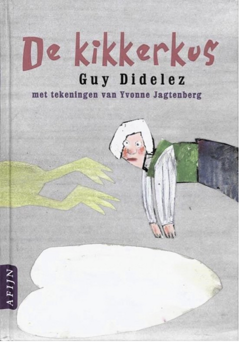 Kikkerkus – boekcover – Guy Didelez – ISBN 9789059330108 – hardcover – als nieuw