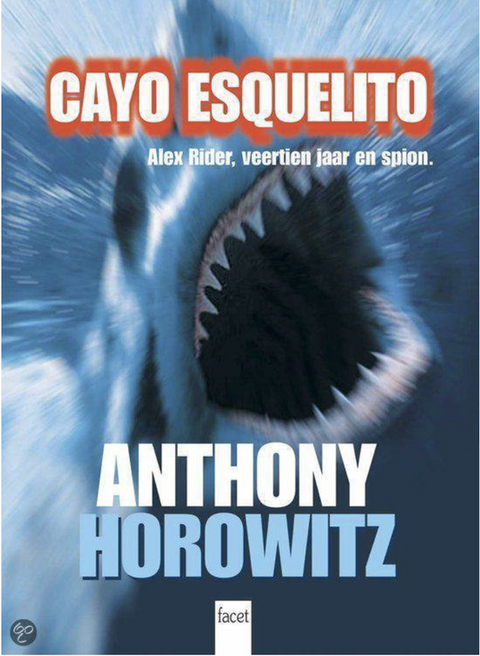 Cayo Esquelito – boekcover – Anthony Horowitz – ISBN 9789050163736 – hardcover – als nieuw
