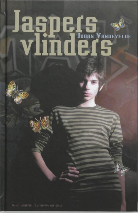 Jaspers Vlinders – boekcover – Johan Vandevelde – ISBN 9789059322783 – hardcover – als nieuw