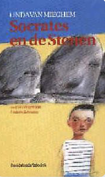 Socrates En De Stenen – boekcover – Linda van Mieghem – ISBN 9789059080195 – hardcover – als nieuw