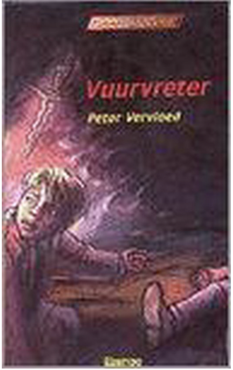 Vuurvreter – boekcover – Peter Vervloed – ISBN 9789066922600 – hardcover – als nieuw