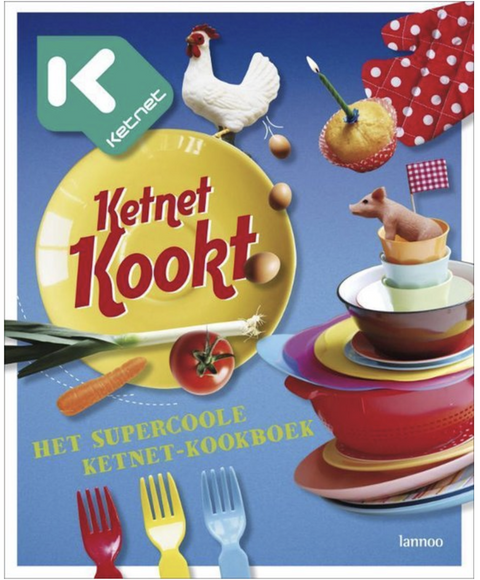 Ketnet kookt! – boekcover – NB – ISBN 9789020982299 – hardcover – als nieuw