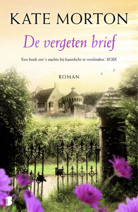 De vergeten brief – boekcover – Kate Morton – ISBN 9789022562796 – paperback – als nieuw
