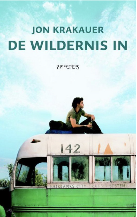 De wildernis in – boekcover – Jon Krakauer – ISBN 9789044615623 – paperback – als nieuw