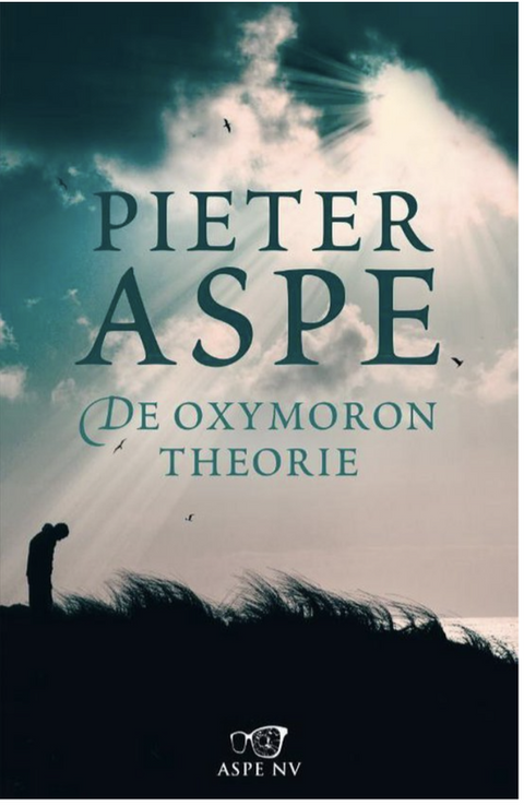 De oxymorontherorie – boekcover – Pieter Aspe – ISBN 9789022331682 – paperback – als nieuw