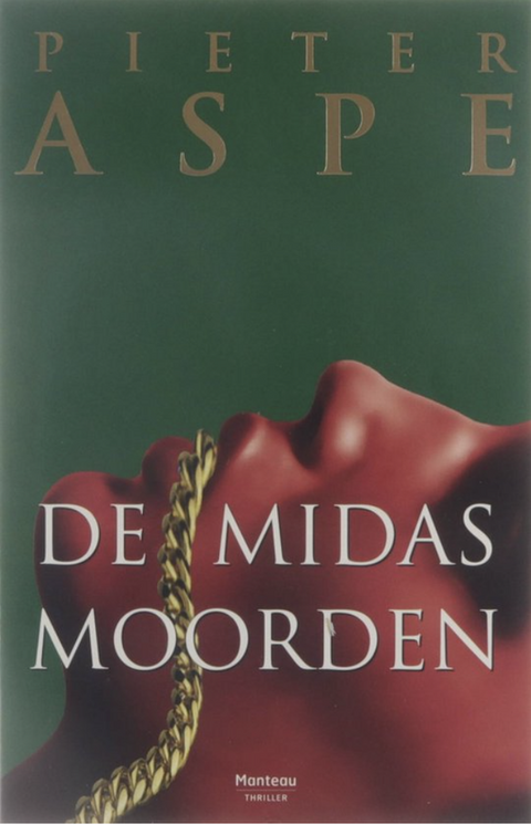 De midasmoorden – boekcover – Pieter Aspe – ISBN 9789022315811 – paperback – als nieuw