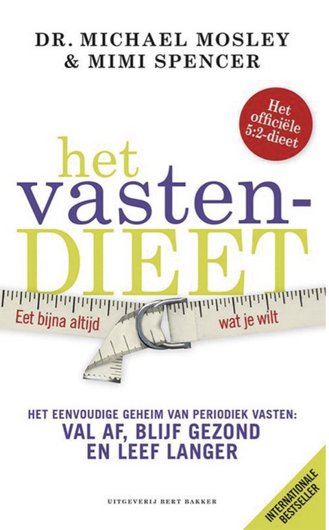 Het vastendieet – boekcover – Michael Mosley – ISBN 9789035140066 – paperback – als nieuw