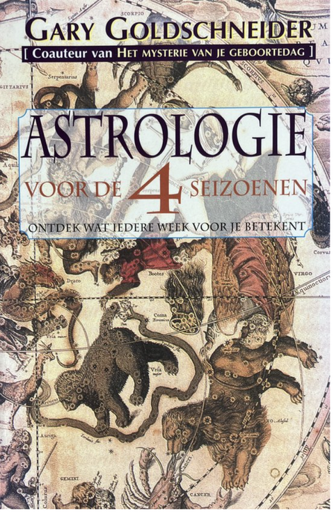 Astrologie Voor De 4 Seizoenen – boekcover – Gary Goldschneider – ISBN 9789020216752 – paperback – als nieuw