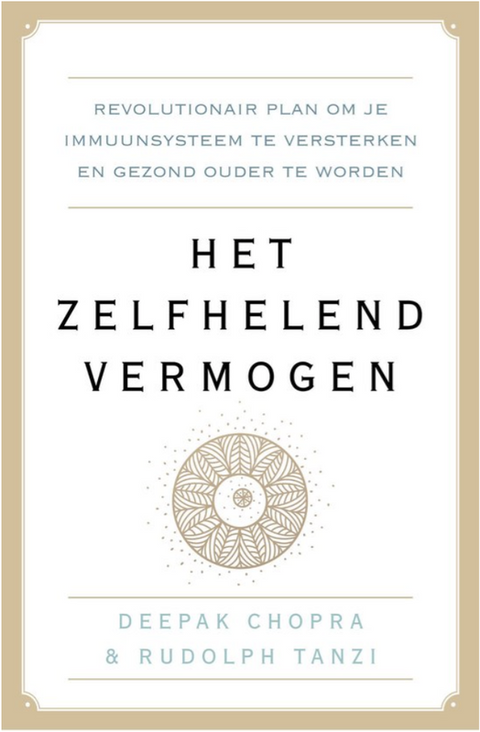 Het zelfhelend vermogen – boekcover – Deepak Chopra – ISBN 9789021568546 – paperback – als nieuw