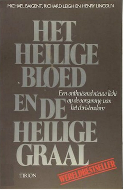 Het heilige bloed en de heilige graal – boekcover – Michael Baigent – ISBN 9789051210941 – paperback – als nieuw