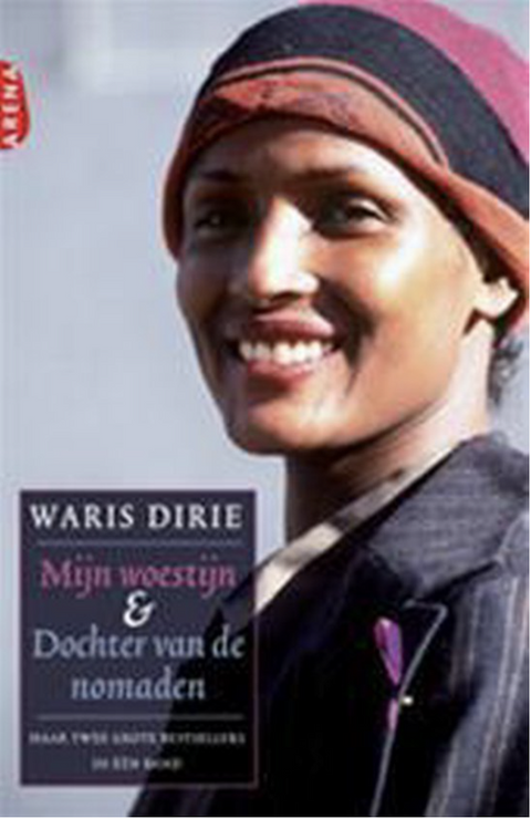 Mijn woestijn – boekcover – Waris Dirie – ISBN 9789022560853 – paperback – als nieuw