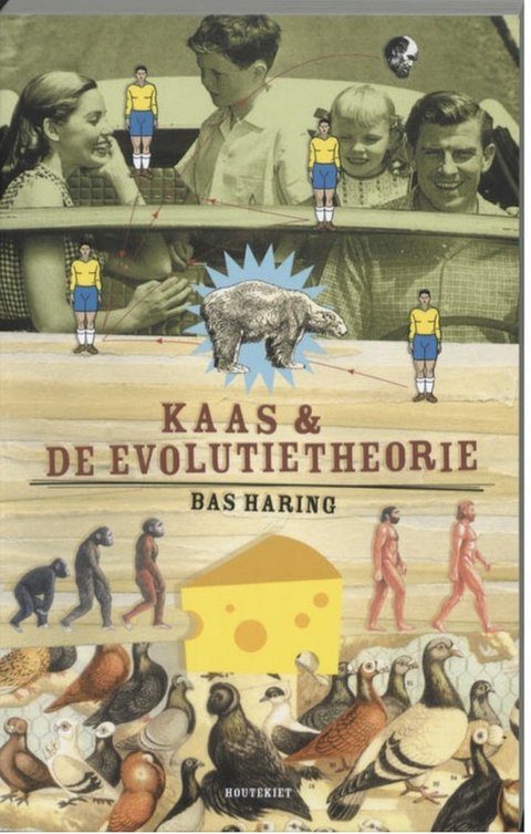Kaas en de evolutietheorie – boekcover – Bas Haring – ISBN 9789052406008 – paperback – als nieuw