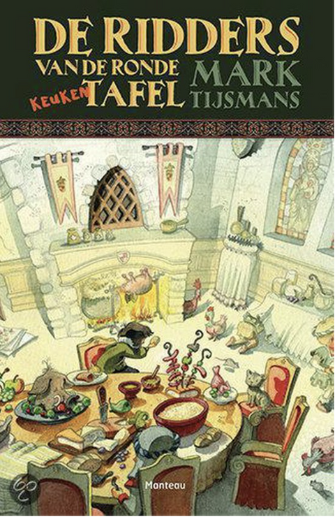 De Ridders Van De Ronde Keukentafel – boekcover – Mark Tijsmans – ISBN 9789022324974 – paperback – als nieuw