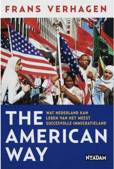 The American way – boekcover – Frans Verhagen – ISBN 9789046801017 – paperback – als nieuw