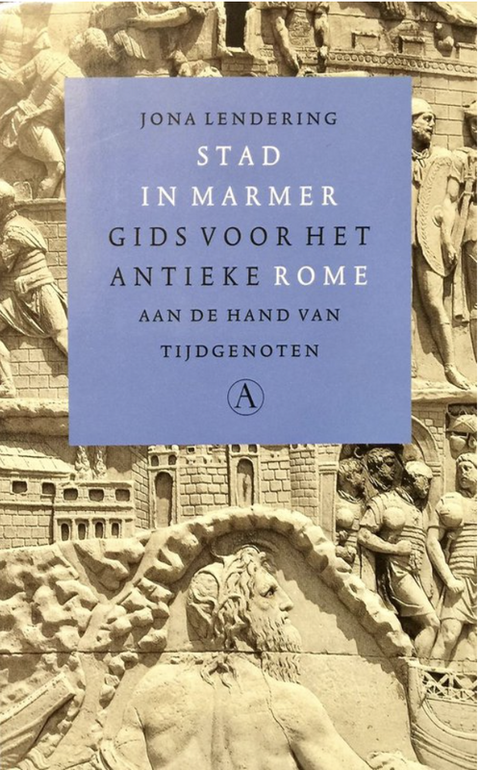 Stad In Marmer – boekcover – Jona Lendering – ISBN 9789025331535 – paperback – als nieuw