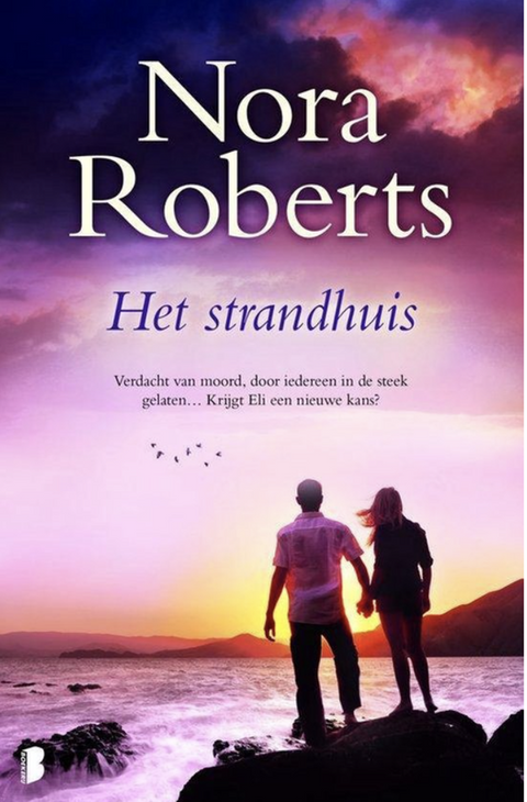 Het Strandhuis – boekcover – Nora Roberts – ISBN 9789022597644 – paperback – goed