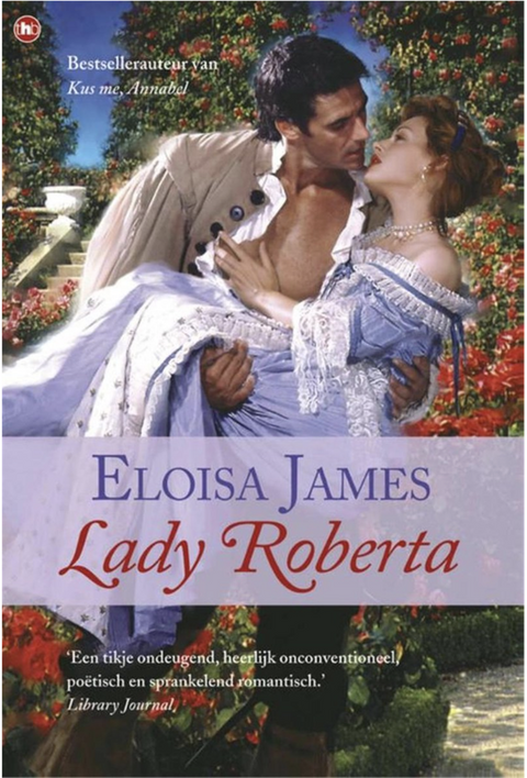 Lady Roberta – boekcover – Eloisa James – ISBN 9789044328158 – paperback – als nieuw