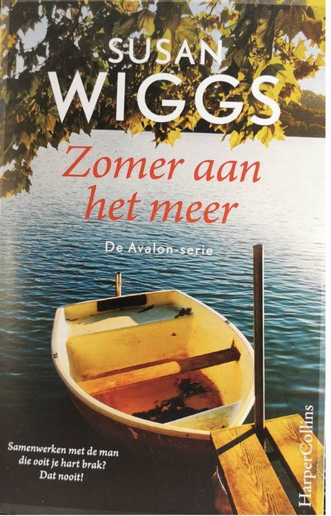 Zomer aan het meer – boekcover – Susan Wiggs – ISBN 9789402715613 – paperback – als nieuw