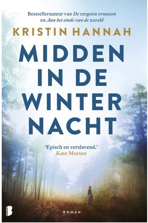 Midden in de winternacht – boekcover – Kristin Hannah – ISBN 9789049210267 – paperback – als nieuw