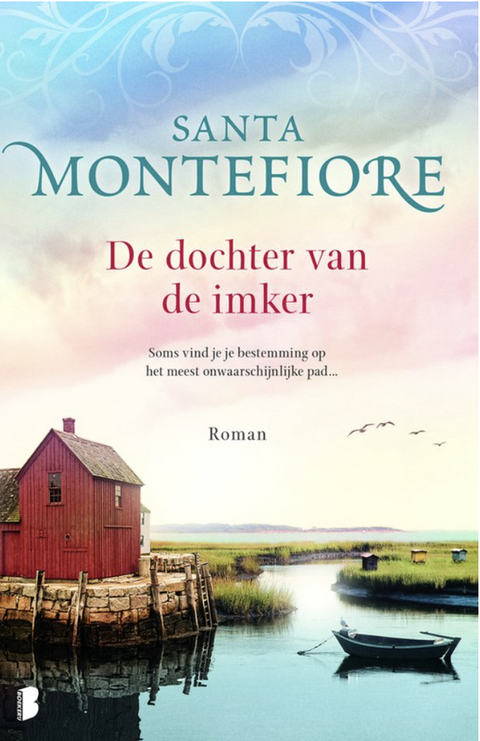 De dochter van de imker – boekcover – Santa Montefiore – ISBN 9789022569658 – paperback – als nieuw