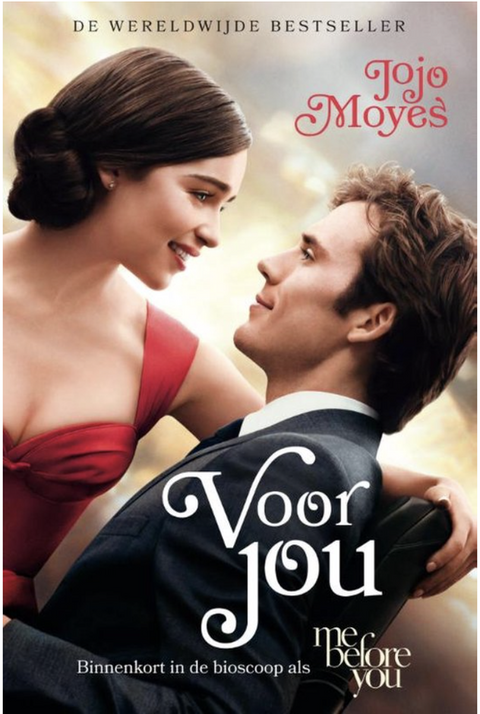 Voor jou – boekcover – Jojo Moyes – ISBN 9789026141461 – paperback – als nieuw