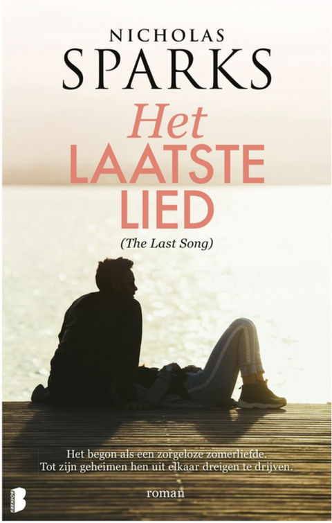 Het laatste lied – boekcover – Nicholas Sparks – ISBN 9789049208073 – paperback – als nieuw