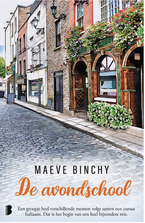 De avondschool – boekcover – Maeve Binchy – ISBN 9789049209278 – paperback – als nieuw