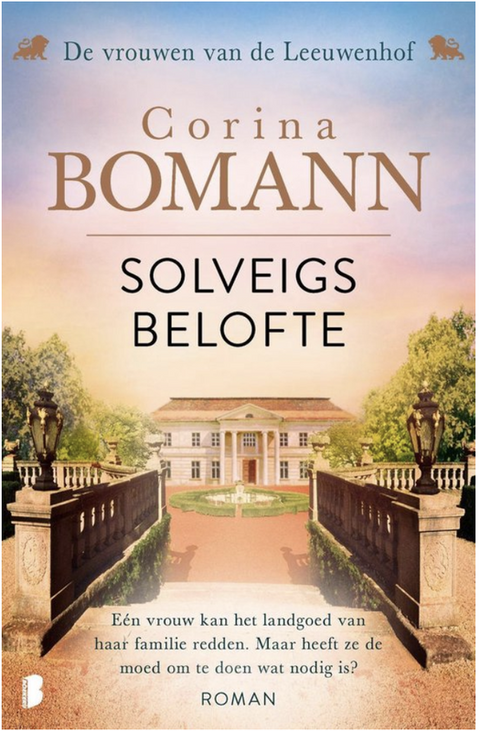 Solveigs belofte – boekcover – Corina Bohmann – ISBN 9789022595541 – paperback – als nieuw