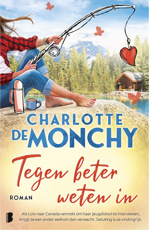 Tegen beter weten in – boekcover – Charlotte de Monchy – ISBN 9789022593462 – paperback – als nieuw