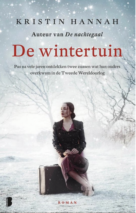 De wintertuin – boekcover – Kristin Hannah – ISBN 9789022591895 – paperback – als nieuw