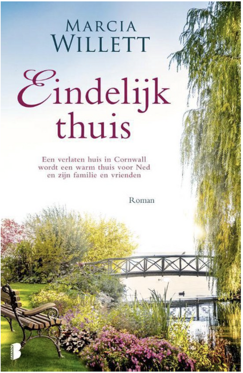 Eindelijk thuis – boekcover – Marcia Willett – ISBN 9789022589472 – paperback – als nieuw