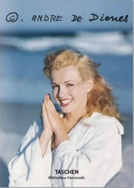 Marilyn Monroe – boekcover – André de Dienes – ISBN 9783836559331 – hardcover – als nieuw