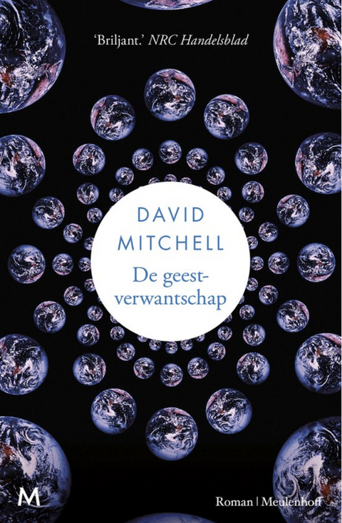 De geestverwantschap – boekcover – David Mitchell – ISBN 9789029092890 – paperback – als nieuw