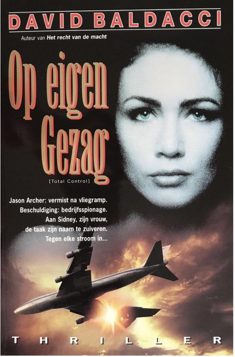 Op eigen gezag – boekcover – David Baldacci – ISBN 9789022983133 – paperback – als nieuw