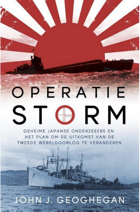 Operatie storm – boekcover – John J. Geoghegan – ISBN 9789045315393 – paperback – als nieuw