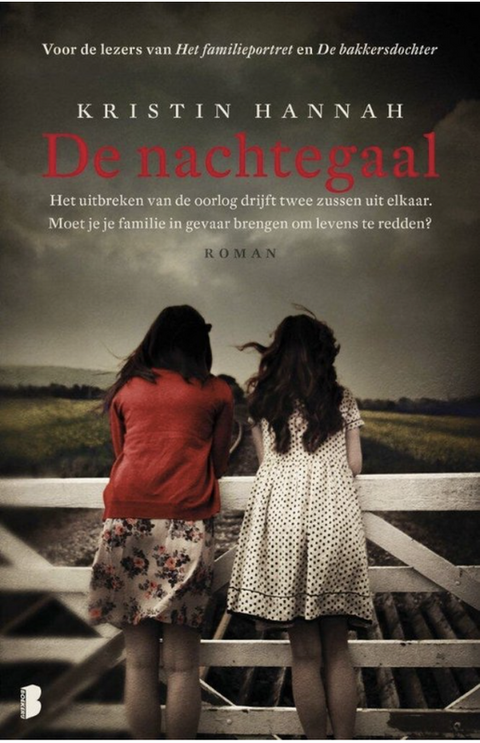 De nachtegaal – boekcover – Kristin Hannah – ISBN 9789022573808 – paperback – als nieuw
