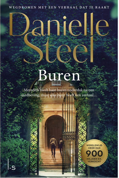 Buren – boekcover – Danielle Steel – ISBN 9789024598960 – paperback – als nieuw