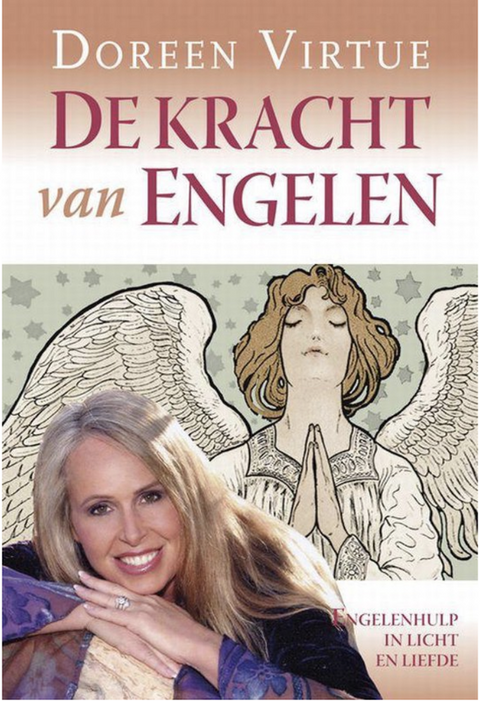 De Kracht Van Engelen – boekcover – Doreen Virtue – ISBN 9789049200213 – hardcover – als nieuw