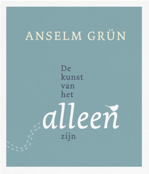 De kunst van het alleenzijn – boekcover – Anselm Grün – ISBN 9789025904203 – paperback – als nieuw