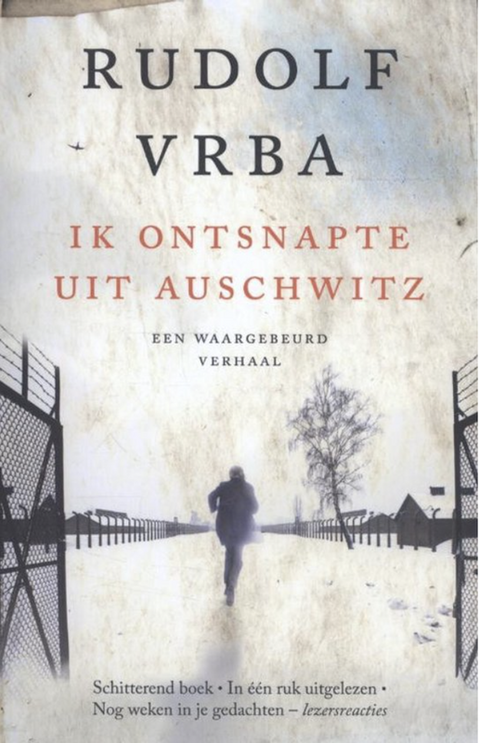 Ik ontsnapte uit Auschwitz: Een waargebeurd verhaal
 – boekcover – Rudolf Vrba – ISBN 9789401905244 – paperback – als nieuw