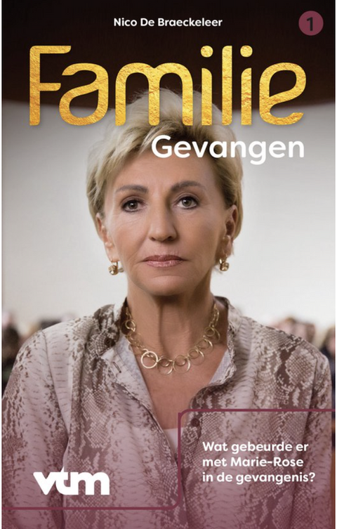 Gevangen: Familie 1 – boekcover – Nico de Braeckeleer – ISBN 9789059249738 – paperback – als nieuw